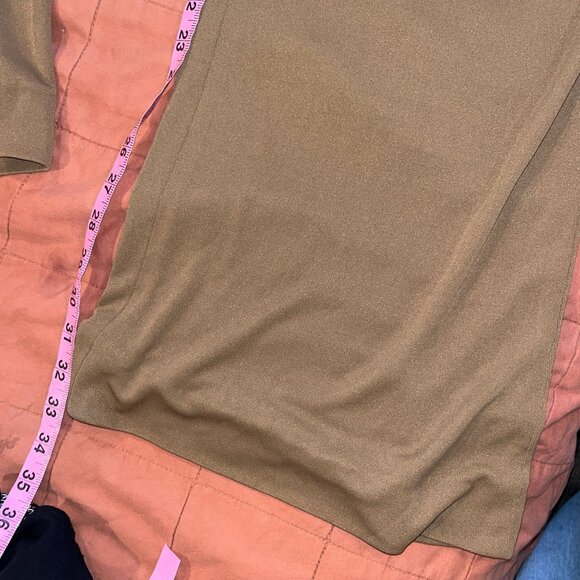 RALPH LAUREN PURPLE LABEL HIGH WAIST FLARED PANTS SIZE 8 TAN - Picture 9 of 11